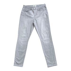 DENIZEN From Levis Womens Size 10 Short Gray High Rise Skinny Jeans 27" Inseam